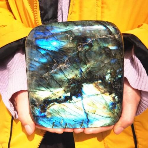 2.5kg Natural Flash Labradorite crystal Free Form Beautiful Labrador Quartz Gemstone Decoration Healing Reiki