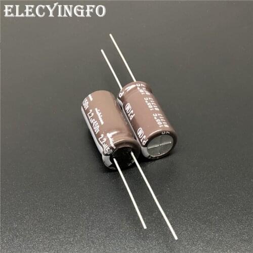 10pcs/100pcs 2.2uF 450V NICHICON PJ Series 10x20mm 450V2.2uF Low Impedance Long Life Aluminum Electrolytic capacitor