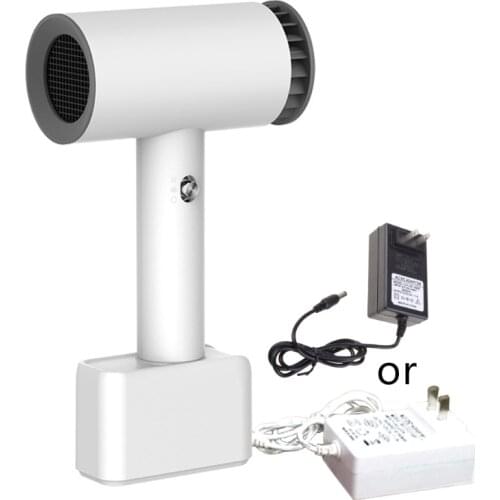 Cordless Rechargeable Hot and Cold Wind Hair Dryer Travel Wireless Blow Dryer for Art Painting Home Outdoor Camping Pet