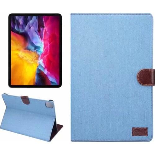 Flip Cover For Apple IPad Pro 11 Case 2020 Cowboy Skin PU Leather Smart Sleep Wake Up Tablet Protective Shell Stand Funda +pen