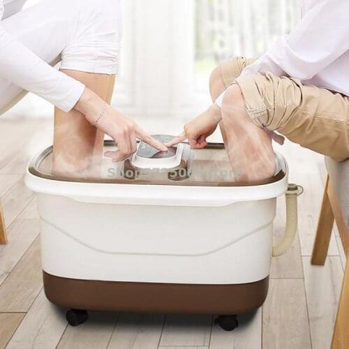 Double Foot Bathtub Massage Deep Bucket Constant Temperature Heating Foot Over Calf Household Electric Foot Washing Artifact