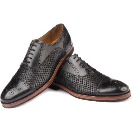GROZ Mens Oxfords