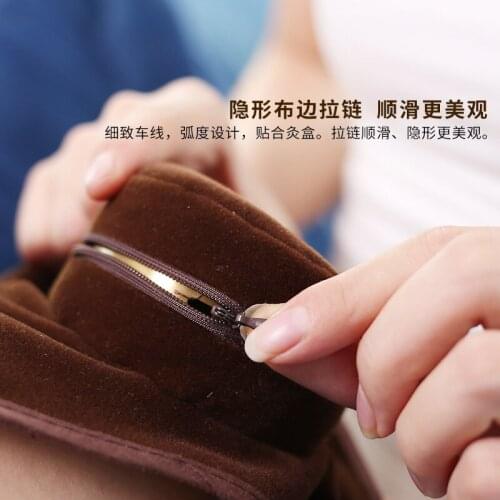 Moxibustion massage Moxibustion Moxibust Bag Tool Box Copper Warming Massager Therapy Treatment For Neck Leg Arm Massage