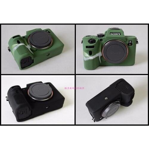 Soft Silicone Rubber Camera Protective Body Cover Case Bag Skin For SONY A7III A7 Mark 3 A7RM3 A7R3 III A7M3