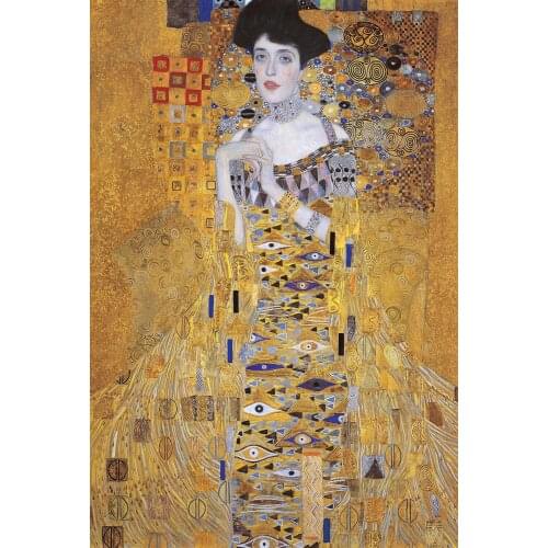 1000 Pieces of Kiss Portrait of Sdele Bloch-Bauer I Buzzle Hanging Painting Adult Entertainment, Childrens School Supplies Gift