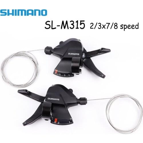 SHIMANO Altus SL-M315 Shifter 2/3*7/8 14 16 21 24 Speed Mountain Bicycle Derailleur Shifter Lever Trigger Cable Finger stick