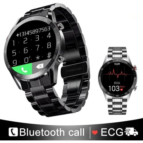 SERVO ECG Smart Watch Bluetooth Call Smartwatch Men Sport Fitness Bracelet Waterproof Watches For Apple Android Huawei Xiaomi