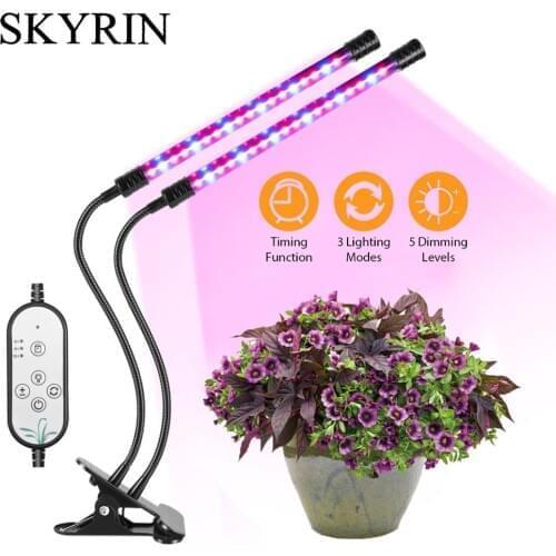 Led Lamps For Plants Flowers With Clip USB DC5V Full Spectrum Flexible Indoor Phyto Grow Light Greenhouse Growbox Phytolamps