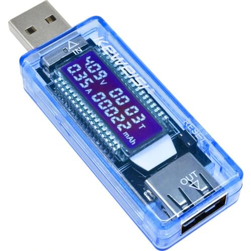 USB Charger Tester Doctor Voltage Current Meter Voltmeter Ammeter Battery Capacity Tester Mobile Power Detector