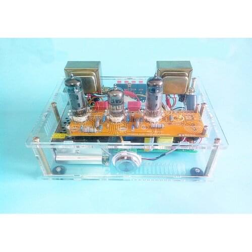 6N2 6P1 advanced vacuum tube amplifier fever kit or finished product, no BT.put power 3W*2, frequency response 20KHz-20KHz
