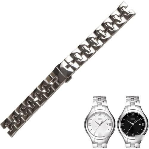WENTULA watchbands for TISSOTT-LADY T082.210 stainless steel solid band woman