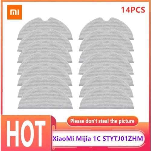 XiaoMi Mijia 1C STYTJ01ZHM Robot Vacuum Cleaner Parts New Dry Wet Mop Cloths Rags Mopping Pads Replacement of Accessories