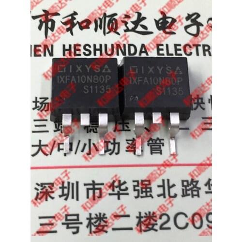 10pcs/lot IXFA10N80P brand new spot TO-263