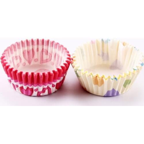 150Pcs Paper Cake Cupcake Liner Wrapper Case Baking Tools Muffin Cases Cup Party Cake Decorating Tools Egg Tarts Tray