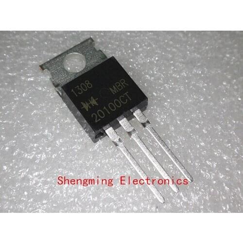 50pcs MBR20100CT MBR20100 Diodes Rectifier 100V 20A TO-220
