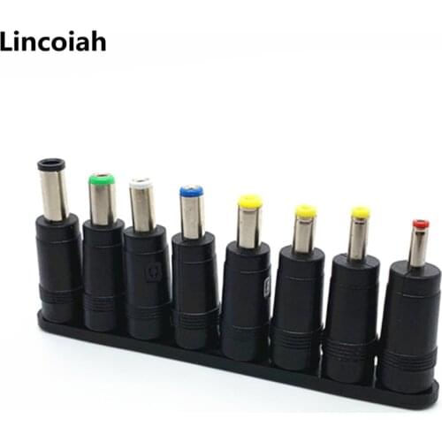 8pcs/Set 5.5x2.1mm Universal Male Jack connector For DC Plugs AC Power Adapter Computer Cables Connectors Notebook Laptop