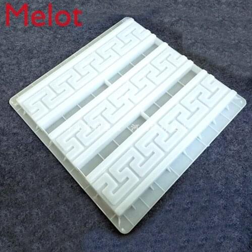 Antique Floor Tile Grain Line Grinding Tool Concrete Green Brick Border Line Skirting Line Swastika Pattern Cement Brick Carving