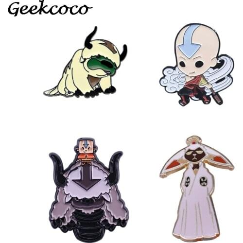 20pcs/lot J1656 Geekcoco Cartoon Magic Story Character Brooch Enamel Lapel Pin Fashion Badge Jewelry for Lover Gift Collection