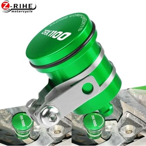 For KAWASAKI ZRX1100 ZRX 1100 1997-2001 2000 1999-On Motorcycle Accessories Rear Brake Fluid Reservoir Clutch Tank Oil Fluid Cup
