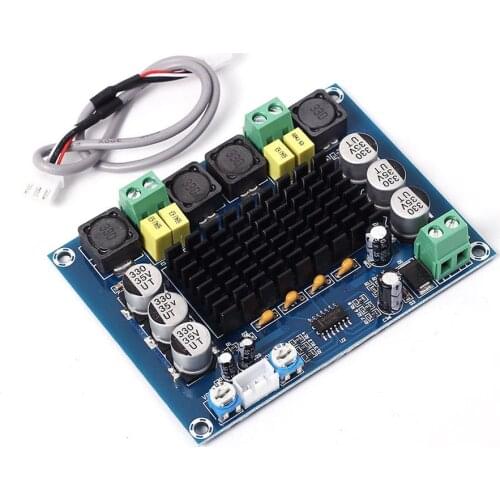 Etmakit TPA3116D2 Dual-channel Stereo High Power Digital Audio Power Amplifier Board 2x120W XH-M543 NK-Shopping