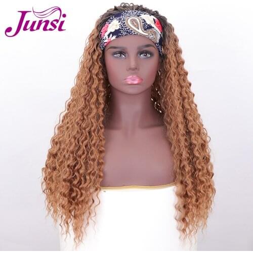 JUNSI Synthetic Wigs
