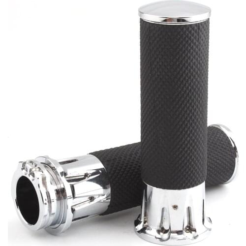 Motorcycle 1" 25mm Handlebar Hand Grip Handle Grips For Harley XL Sportster 883 1200 VRSC Softail Touring Electra Glide Dyna