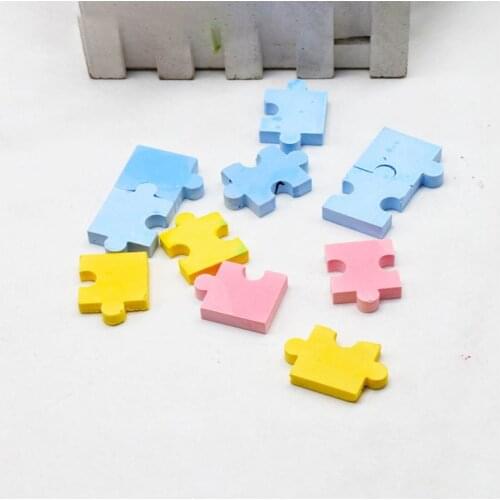 Puzzle Piece Resin Mold Silicone Puzzle Crayons Maker Silicone Mold Art Crafts