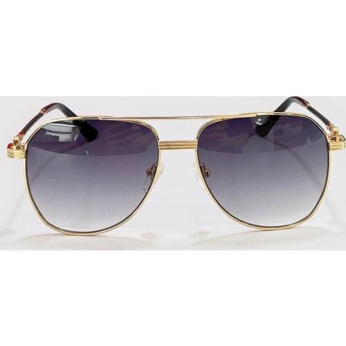 2021 Metal Frame Pilot Sunglasses Women Fashion Luxury Brand Sun Glasses for Women Feminino UV400 Lentes De Sol Mujer