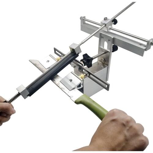 For Long knife blade Knife sharpener grinding system overturn clip with 4pcs diamond whetstone 200 500 800 1500