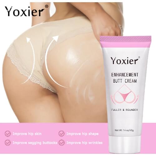 Buttocks Cream Moisturizing Lifting Tightening Shaping Big Butt Massage Cream Hydrolyzed Collagen Hamamelis Body Skin Care 40g
