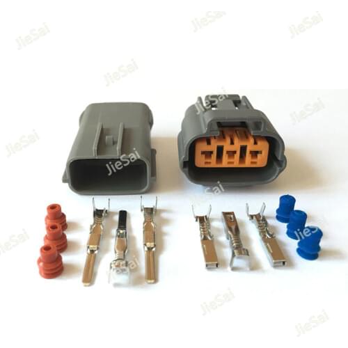 3 Pin 6195-0009 6195-0012 DL 090 Female And Male Sumitomo Waterproof Cable Connector For Nissan Mazda RX8 Ignition Coil