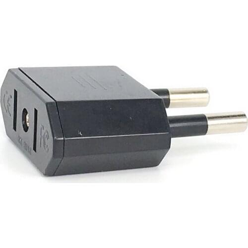 American China To EU Euro Europe Travel Power Adapter 2 pin US To EU Plug Adapter AC Converter Type C Plug Electrical Socket