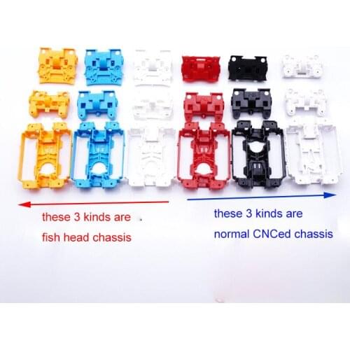 CNC MS/MSL Chassis Secondary Processing Spring Inside Suspension Chassis Accessories for TAMIYA Mini 4WD Car Model Fish Car