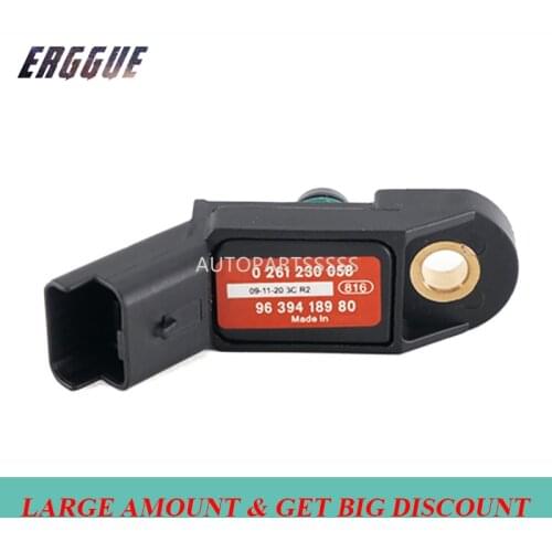 0261230058 0261230041 9635493480 9639418980 MAP Sensor Intake Manifold Pressure Sensor For Citroen For Peugeot 407 607 New