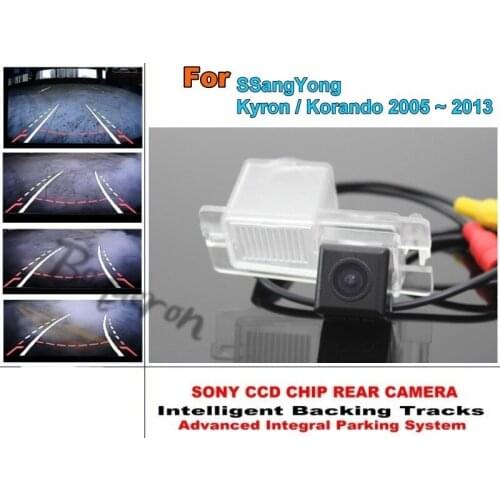 For SSangYong Kyron / Korando 2005 ~ 2013 Car Back Up Parking Camera / Integrative Dynamic Path / HD CCD Night Vision