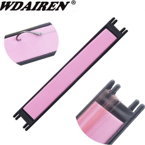10Pcs/lot Foam Fish Winding Storage Boards Line Fishing Lure Trace Wire Holders Carps Crucian Plate Hook Eva WD-137