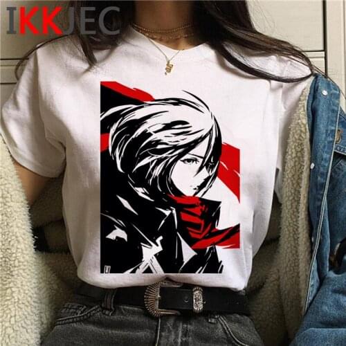 Attack on Titan Shingeki No Kyojin t shirt men casual vintage print graphic tees harajuku tshirt white t shirt