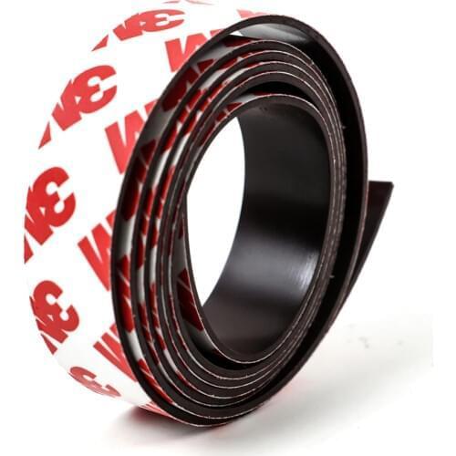 U-JOVAN 1 Meter 15*1 mm self Adhesive Flexible Magnetic Strip 15x1mm Rubber Magnet Tape width 15mm thickness 1mm