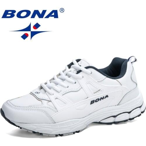 BONA 2021 New Designers Popular Sneakers Comfortable Solf Shoes Man Leisure Shoes Men Zapatillas Hombre Casual Shoes Mansculino