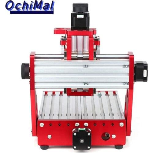 1Pc Red 1419 3 Axis Mini DIY CNC Router Machines Standard Spindle Motor Wood Carving Milling Engraver Woodworking