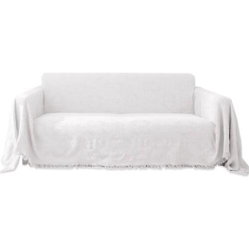 AWNIC Sofa Multi Cover Sofa Cover White 130 × 180cm