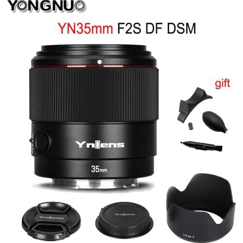 Yongnuo YN35mm F2S DF DSM Lens 35mm F2 AF/MF Focus Mode Large Aperture Camera Lens for Sony E mount Full Frame Mirrorless Camera