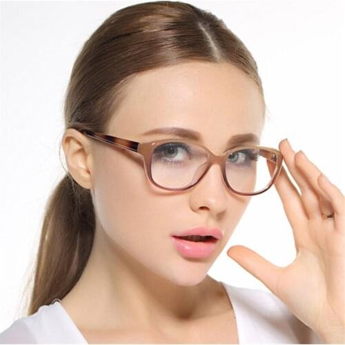 Vazrobe Myopia Glasses Women Male -100 -125 -175 -200 -250 TR90 Eyeglasses Frames Female with Optical Resin Lens Anti Reflection