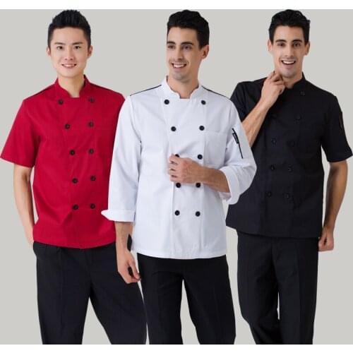 Chef Clothing Canada Food Service Whites Chefcoat For Mens Hotel Culinary Uniforms Melbourne Restaurant Apparel Free Shipping