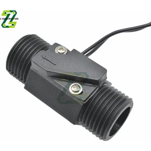 AC 220V 3A 22mm Water Flow Sensor Switch Plastic Water Flow Control Switch Water Sensor Magnetic Control Switch