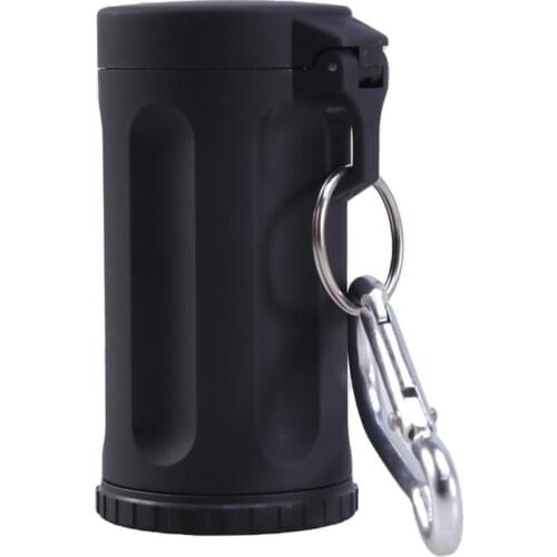 Portable Ashtray Mini Cigarette Ashtray Outdoor Pocket Flame-Retardant Ashtray With Lid Key Chain Accessories Pocket Ashtray