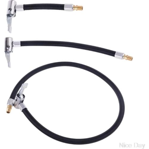 Tire Inflator Hose Adapter Locking Air Chuck twist-on with standard fine thread Ju04 20 Dropship