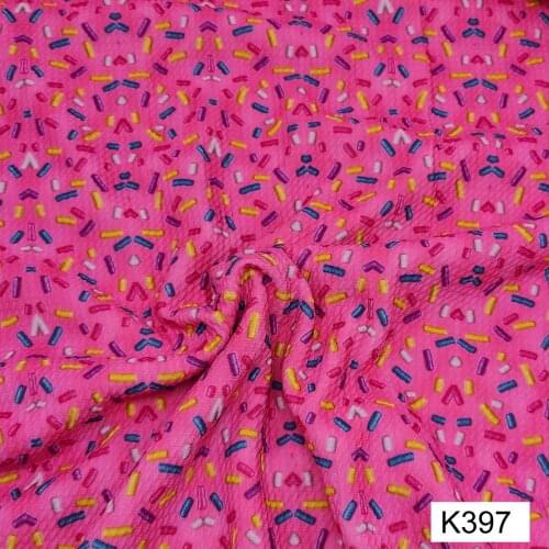 50cm*140cm Cartoon Printed Printed Bullet Texture Liverpool Fabric,Stretch Knit Fabric K397