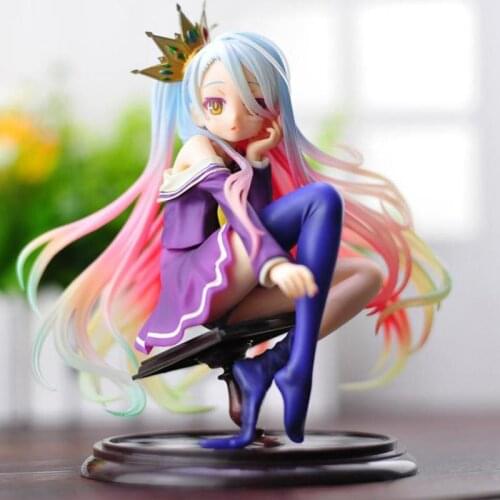 Yotsunoha Heroine No Game No Life 1/6 Scale Siro Sexy Girl Shiro Cute Dolls Garage Kit Brinquedos Anime Act