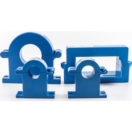 0-1000A 4-20ma split core hall current sensor ac dc 25mm aperture small current transmitter